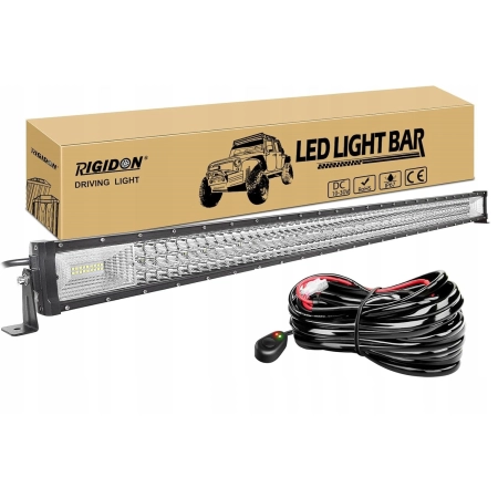 RIGIDON Halogen oświetlenie off-road 127cm LED BAR - 648W 12-24V DC