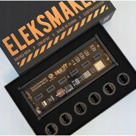 EleksTube IPS Classic- personalizowany zegar LED dla graczy cyfrowy