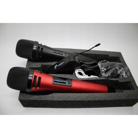 2szt. Mikrofony bezprzewodowe TONOR TW320 UHF z odbiornikiem