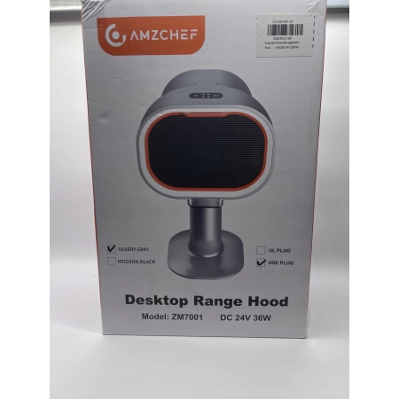 AMZCHEF ZM7001 Mobilny okap kuchenny z 4-biegowymi trybami filtr aluminiowy