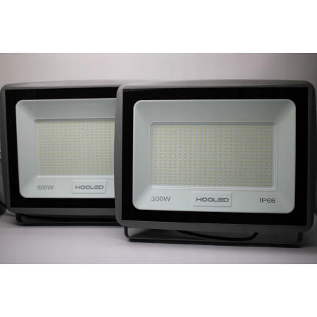 HOOLED FL276 Reflektor zewnętrzny LED 300W wodoodporny energooszczędny 2szt