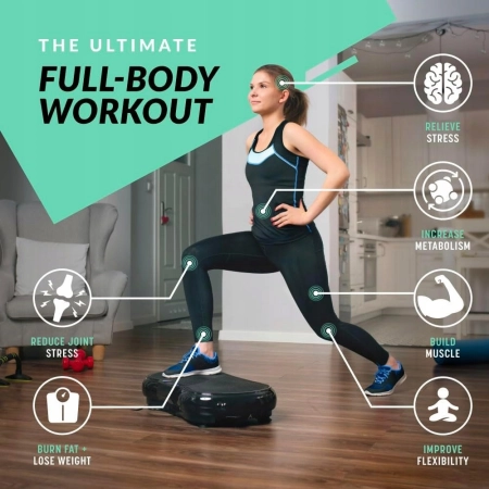 Platforma wibracyjna Bluefin Ultra Slim Vibration Plate 200W