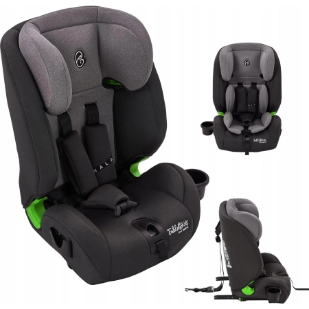 FableKids NALA fotelik samochodowy szary | Isofix, i-Size 76-150 cm, 3-punk