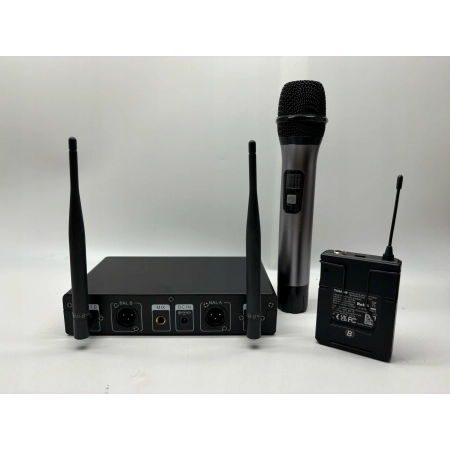 Bezprzewodowy zestaw mikrofonowy UHF Tonor TW821