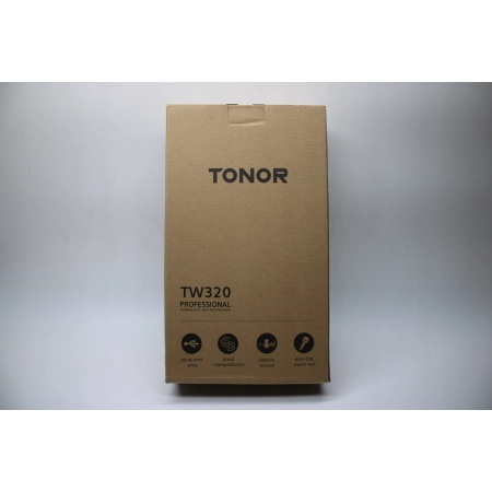 2szt. Mikrofony bezprzewodowe TONOR TW320 UHF z odbiornikiem