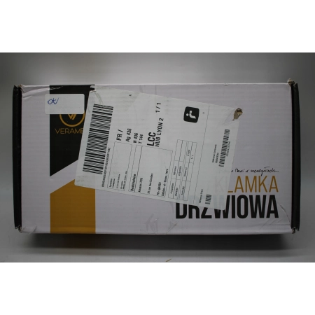 Klamka drzwiowa VERAMET K-518-90 Czarna P2 Kometa