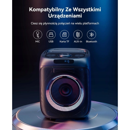 Głośnik karaoke GREEN KEEPER GKS60 Bluetooth 400W