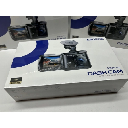 AZDOME GS63HPRO WIDEOREJESTRATOR SAMOCHODOWY 4K GPS PRZÓD TYŁ KARTA 64GB