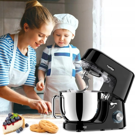 Robot Kuchenny Homlee SM-1508 2000W 7,2L Mieszanie Ugniatanie Bezpieczny