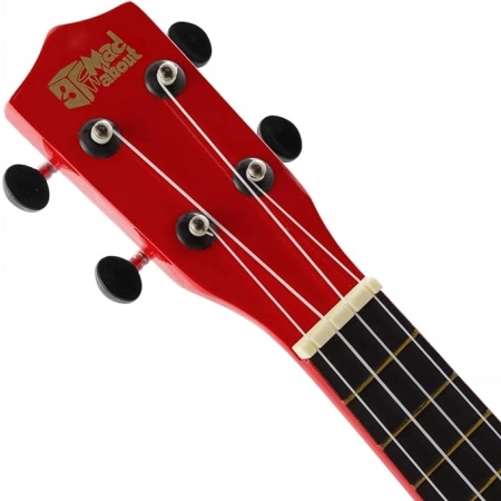 Ukulele sopranowe czerwone Mad About SU8