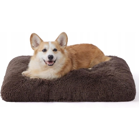 Legowisko dla psa BEDSURE Fluffy dla średnich psów - 74 x 53 x 8 cm