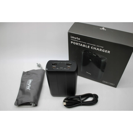 imuto Laptop Power bank 27200mAh, 100W, przenośny szybki