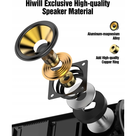 Soundbar HIWILL A41 Dolby Atmos 300 W 4.1CH Bluetooth Głośnik Do Telewizora
