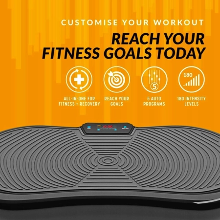 Platforma wibracyjna Bluefin Ultra Slim Vibration Plate 200W