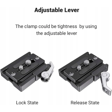 SMALLRIG Quick Release Zacisk i Płytka 2144B