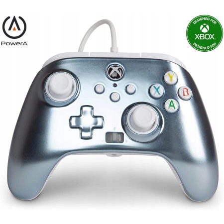 Pad PowerA Enhanced Metallic Ice do Xbox Series X/S, Xbox One, PC Przewodow