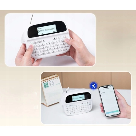 GOKNU M950 DRUKARKA ETYKIET RĘCZNA PRZENOŚNA Z KLAWIATURĄ QWERTZ BLUETOOTH