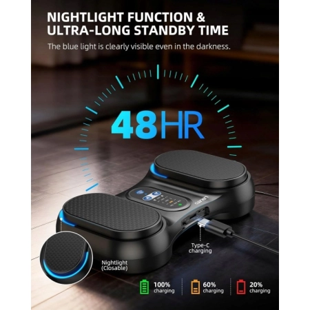 LEKATO WT-3 Pedał Bezprzewodowy Bluetooth Przełącznik Stron do iPada Tekstu