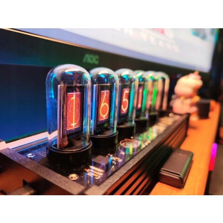 EleksTube IPS Classic- personalizowany zegar LED dla graczy cyfrowy
