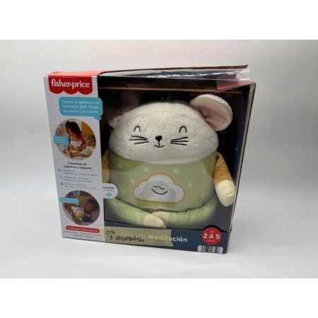 Fisher-Price Mysz medytacyjna z lampką i muzyką j. hiszpański
